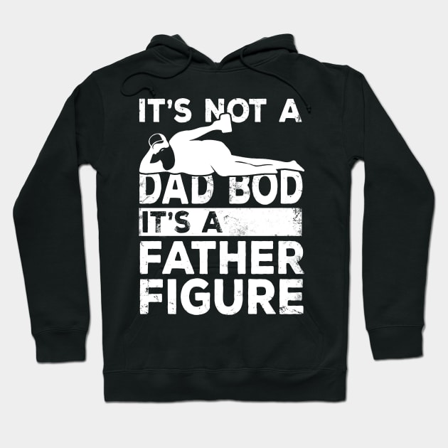 Dad Bod Father Figure Beer Lover Hoodie by Studio Hues